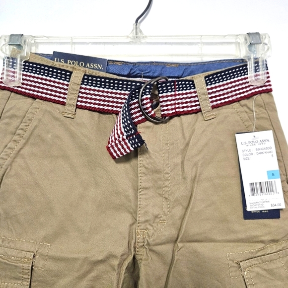 U.S Polo Assn Cargo Short Boys Size 5 - Picture 7 of 16